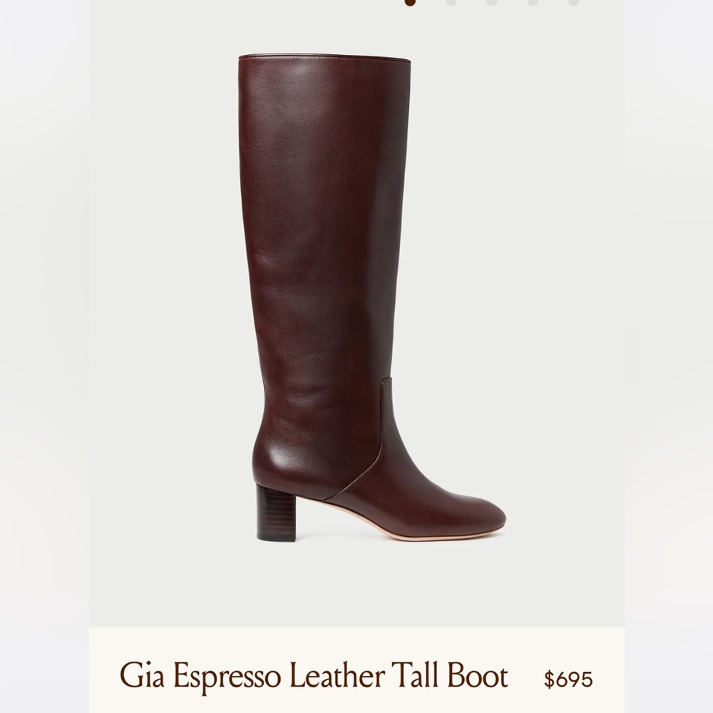 Loeffler Randall Gia Boots in Espresso